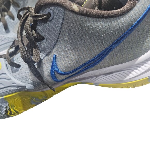 Nike Kyrie Irving Basketball Sneakers Size 13 Gray/Blue Mesh & Synthetic For Men - Picture 11 of 14